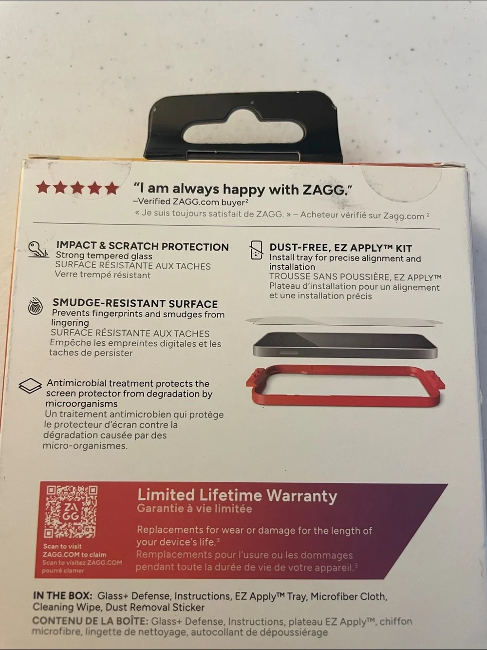 ZAGG invisibleshield glass+